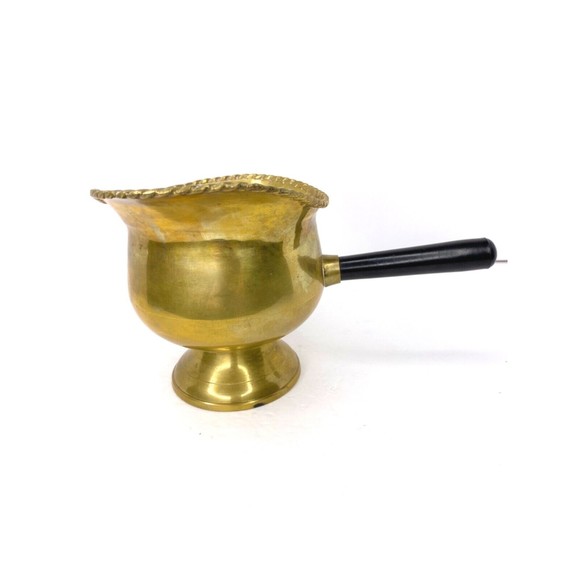 Vintage Unique Brass PWF Solid Brass India Pot/Server - Picture 1 of 11